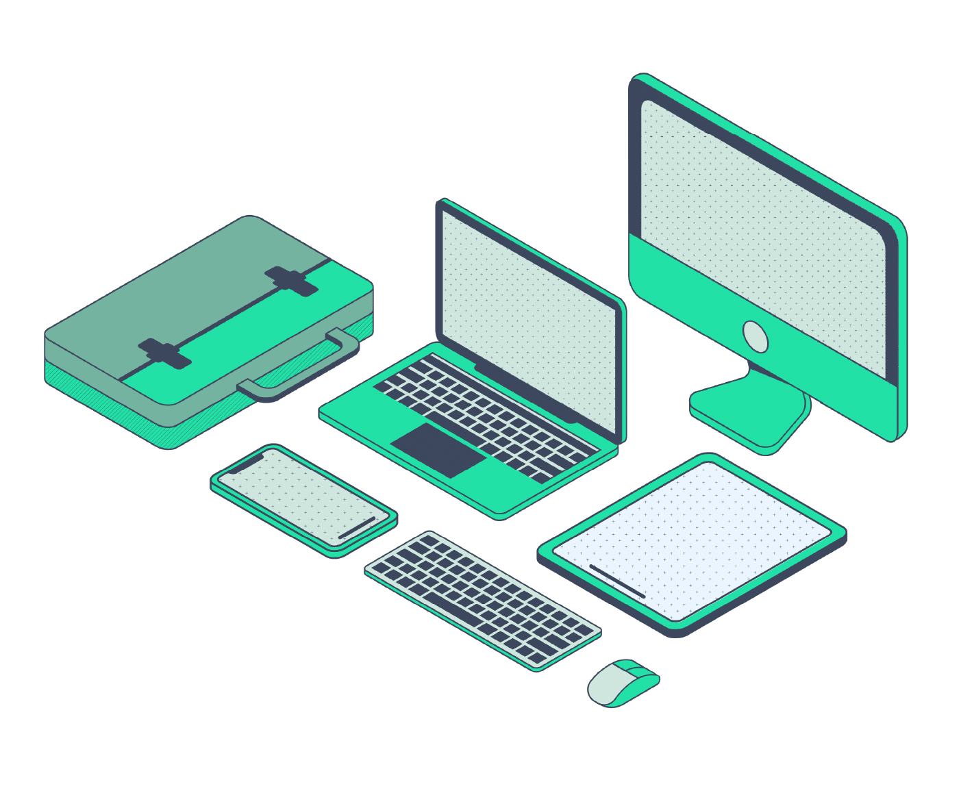 équipement -informatique- location - B2B - Genius - Place - Mouscron